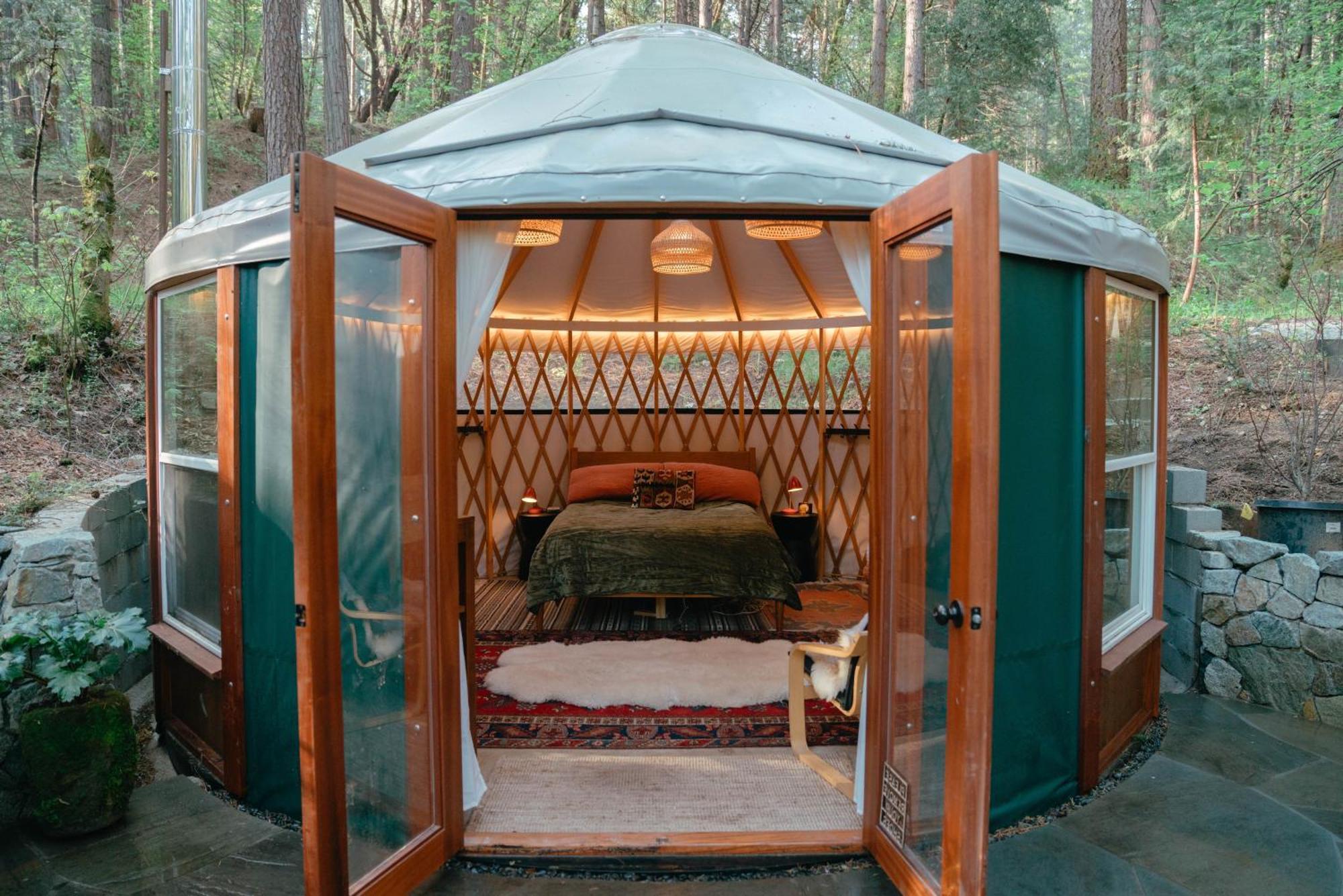 Magical Yurt In The Woods - 2 Miles From Town Hotel Nevada City Exterior photo